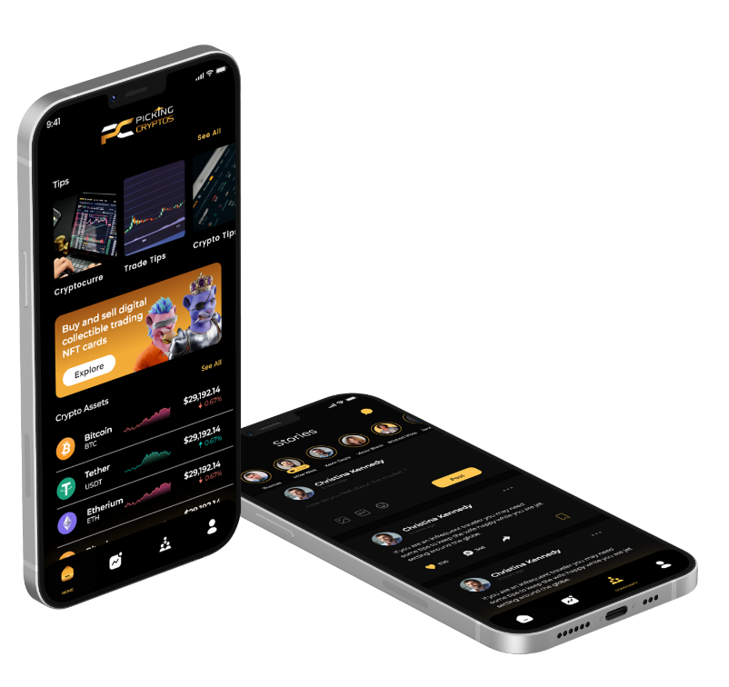 Mobile app design by Design Crunchers
